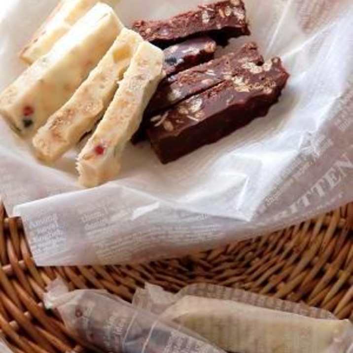 フルーツグラノーラで生チョコバー レシピ 作り方 By ゆきっぺ1225 楽天レシピ